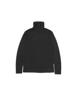 Premium 100% Merino Wool Turtleneck - Soft 18.5 Micron Long Sleeve Base Layer 14 Premium 100% Merino Wool Turtleneck - Soft 18.5 Micron Long Sleeve Base Layer -Snow Peak Shop SW 24AU016 Grey P 1 png