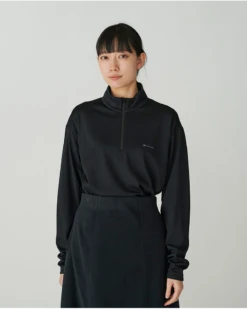 Pe/Wo Hybrid Half Zip T-Shirt – Thermal Graphene & Wool Insulated Base Layer -Snow Peak Shop SW 24AU018 20231212 snowpeak 00311 jpg