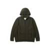 Snow Peak Takibi Sweatshirt Zip Up Hoodie -Snow Peak Shop SW 24AU102 Olive P 1 png