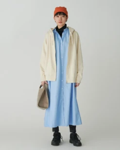 Recycled Cotton Zip-Up Hoodie 15 Recycled Cotton Zip-Up Hoodie -Snow Peak Shop SW 24AU401 20231212 snowpeak 00535 jpg