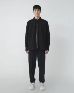 Flexible Insulated Shirt – SS25 Water-Repellent Smooth Knit Snap-Front Mid-Layer -Snow Peak Shop SW 25SU002 240506 m0845 jpg