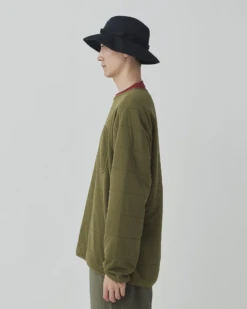 Snow Peak Flexible Insulated Pullover SS25 – Water-Repellent Knit Crewneck Performance Layer -Snow Peak Shop SW 25SU003 240506 m0485 jpg