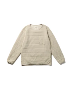 Snow Peak Flexible Insulated Pullover SS25 – Water-Repellent Knit Crewneck Performance Layer -Snow Peak Shop SW 25SU003 240510 0243 jpg