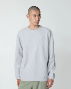 Dry Waffle Long Sleeve T-Shirt -Snow Peak Shop SW 25SU010 0506 2096 jpg