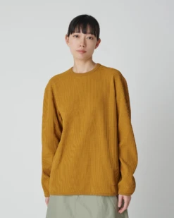 Dry Waffle Long Sleeve T-Shirt -Snow Peak Shop SW 25SU010 20240506 snowpeak 00452 jpg