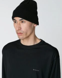 Pe Power Dry Long Sleeve T-Shirt – Technical Grid Texture Quick-Dry Base Layer -Snow Peak Shop SW 25SU0120506 1651