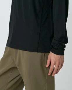 Pe Power Dry Long Sleeve T-Shirt – Technical Grid Texture Quick-Dry Base Layer -Snow Peak Shop SW 25SU0120506 1654