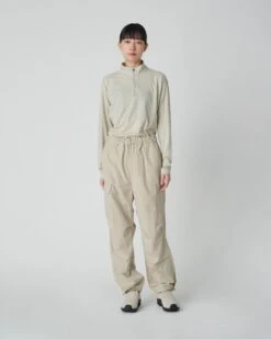 Pe Power Dry Half Zip Pullover - Technical Grid Mesh Antibacterial Base Layer -Snow Peak Shop SW 25SU01320240506 snowpeak 00204