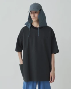 Heavy Cotton Border T-Shirt -Snow Peak Shop SW 25SU203 240506 m0316 jpg