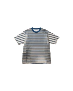 Heavy Cotton Border T-Shirt -Snow Peak Shop SW 25SU203 240510 0009 jpg