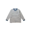 Heavy Cotton Border Long Sleeve T-Shirt -Snow Peak Shop SW 25SU204 240510 0021 jpg