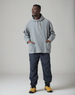 Natural-Dyed Recycled Cotton Parka - Eco-Friendly Oversized Hooded Pullover -Snow Peak Shop SnowPeak SS23 0709