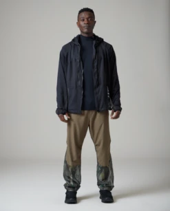 Insect Shield Mesh Jacket in Olive Green – Breathable Bug Repellent Hooded Shell with Reinforced Panels -Snow Peak Shop SnowPeak SS23 0812