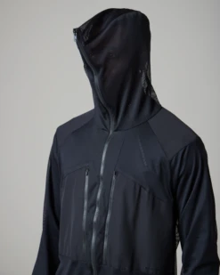 Insect Shield Mesh Jacket in Olive Green – Breathable Bug Repellent Hooded Shell with Reinforced Panels -Snow Peak Shop SnowPeak SS23 0817