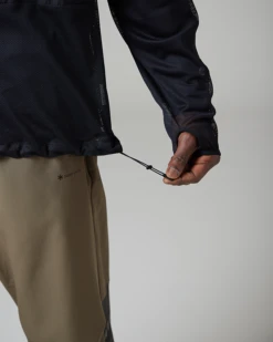 Insect Shield Mesh Jacket in Olive Green – Breathable Bug Repellent Hooded Shell with Reinforced Panels -Snow Peak Shop SnowPeak SS23 0819