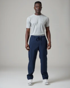 Air Comfort Cloth Pants - Lightweight Crinkle-Textured Recycled Polyester Tapered Lounge Pants -Snow Peak Shop SnowPeak SS23 0857