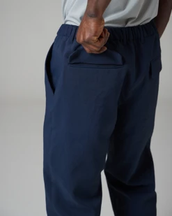 Air Comfort Cloth Pants - Lightweight Crinkle-Textured Recycled Polyester Tapered Lounge Pants -Snow Peak Shop SnowPeak SS23 0861