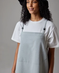 Polyester Poplin Recycled Crepe – Adjustable Cami Strap A-Line Midi Dress -Snow Peak Shop SnowPeak SS23 C 17491