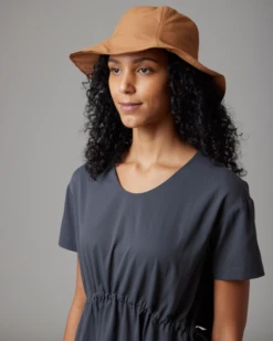 Breathable Quick Dry Dress – Recycled Crepe-Textured Lightweight Maxi -Snow Peak Shop SnowPeak SS23 C 1836