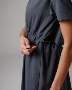 Breathable Quick Dry Dress – Recycled Crepe-Textured Lightweight Maxi -Snow Peak Shop SnowPeak SS23 C 1842