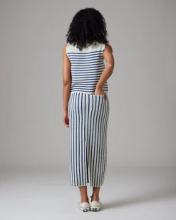 Cotton Nylon Heavy-Weight Pencil Skirt - Ankle Length Slim Fit with Back Split -Snow Peak Shop SnowPeak SS23 C 2210