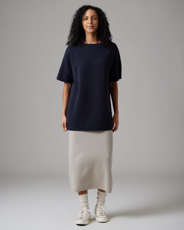 Cotton Nylon Boat Neck Pullover - Heavy-Weight Sweat-Wicking Relaxed Fit Top 7 Cotton Nylon Boat Neck Pullover - Heavy-Weight Sweat-Wicking Relaxed Fit Top - Image 5