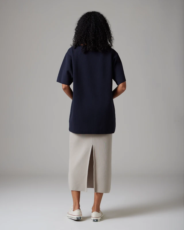 Cotton Nylon Boat Neck Pullover - Heavy-Weight Sweat-Wicking Relaxed Fit Top 9 Cotton Nylon Boat Neck Pullover - Heavy-Weight Sweat-Wicking Relaxed Fit Top - Image 7