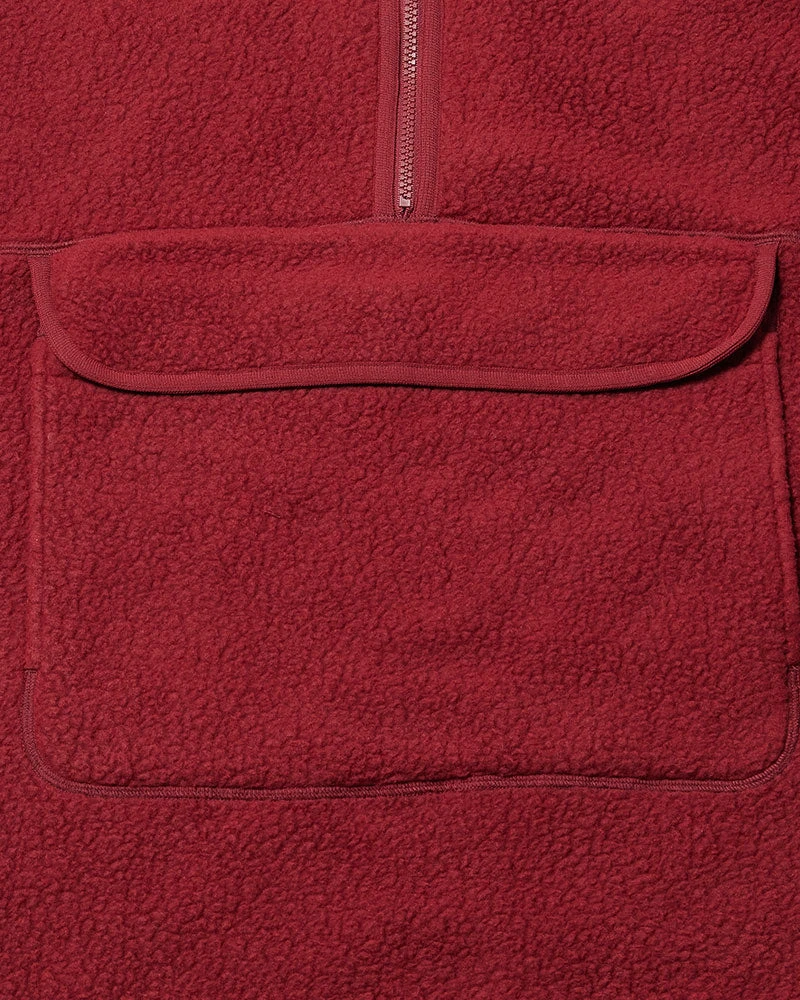 Snow Peak Bordeaux Thermal Boa Fleece Pullover - Recycled Thermal Pro Henley 5 Snow Peak Bordeaux Thermal Boa Fleece Pullover - Recycled Thermal Pro Henley - Image 3