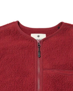Snow Peak Bordeaux Thermal Boa Fleece Pullover - Recycled Thermal Pro Henley 17 Snow Peak Bordeaux Thermal Boa Fleece Pullover - Recycled Thermal Pro Henley -Snow Peak Shop Snow Peak 1089c