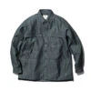 Takibi Light Denim Utility Shirt – Fire-Resistant Indigo Button-Down