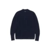 Alpaca Waffle Mock Neck Sweater 1 Alpaca Waffle Mock Neck Sweater -Snow Peak Shop TIB KN 24AU002 Navy P 1 png