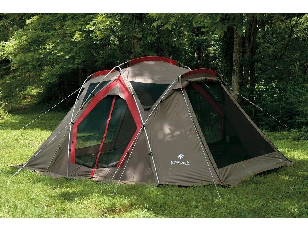 Snow Peak Living Shell Modular Group Shelter - Japanese-Designed Floorless Tent 4 Snow Peak Living Shell Modular Group Shelter - Japanese-Designed Floorless Tent - Image 2