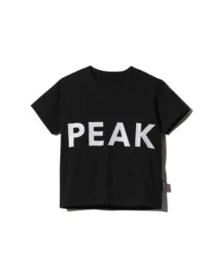 Kids Reflective Printed Quick-Dry T-Shirt – Peak & Snow Reflective Graphic Performance Tee 9 Kids Reflective Printed Quick-Dry T-Shirt – Peak & Snow Reflective Graphic Performance Tee -Snow Peak Shop TS 22SK101 Bk hero 01