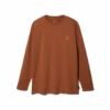 Botanical Long Sleeve T-Shirt -Snow Peak Shop TS 23SU004 Brown hero 01