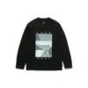 Land Nest Long Sleeve T-Shirt 2 Land Nest Long Sleeve T-Shirt -Snow Peak Shop TS 24AU105 Black main jpg