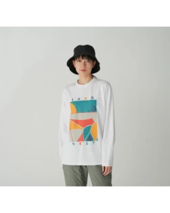 Land Nest Long Sleeve T-Shirt 10 Land Nest Long Sleeve T-Shirt -Snow Peak Shop TS 24AU105 Black switch4 jpg