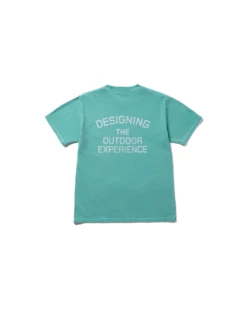 Snow Peak Recycled Cotton Dyed T-Shirt – Oval Logo Eco-Friendly Short Sleeve Crew Neck -Snow Peak Shop TS 25SU202 240510 0142 scaled jpg