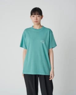 Snow Peak Recycled Cotton Dyed T-Shirt – Oval Logo Eco-Friendly Short Sleeve Crew Neck -Snow Peak Shop TS 25SU202 20240506 snowpeak 00710 scaled jpg