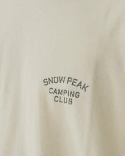 Snow Peak Recycled Cotton Dyed T-Shirt – Oval Logo Eco-Friendly Short Sleeve Crew Neck -Snow Peak Shop TS 25SU202 240506 m0518 scaled jpg