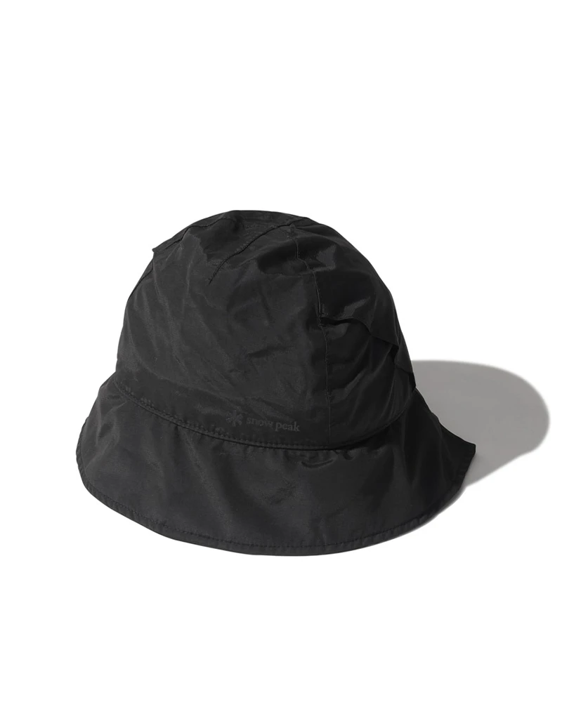 Toned Trout 2.5 Layer Rain Hat - Black Waterproof Technical Bucket Hat with Detachable Chinstrap 4 Toned Trout 2.5 Layer Rain Hat - Black Waterproof Technical Bucket Hat with Detachable Chinstrap - Image 2