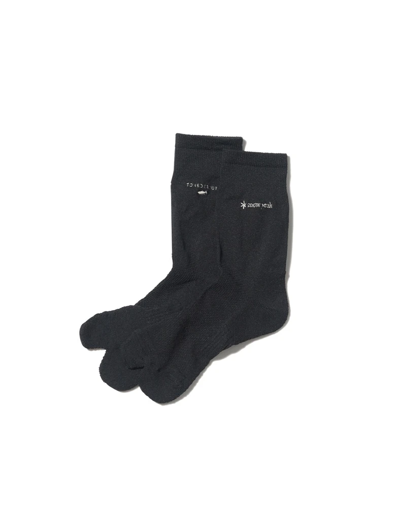 Toned Trout Washi Hybrid Socks In Mid-Length 3 Toned Trout Washi Hybrid Socks In Mid-Length