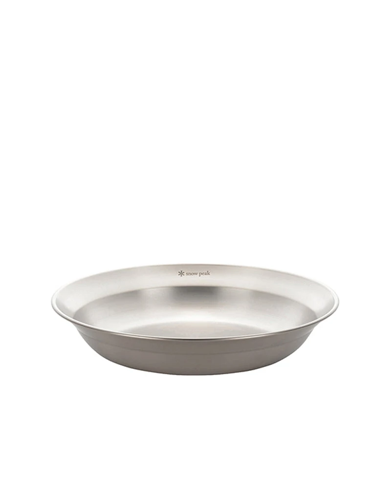 Snow Peak Stainless Steel Lightweight Tableware Dish - Japanese Designed Camping Plate Bowl 3 Snow Peak Stainless Steel Lightweight Tableware Dish - Japanese Designed Camping Plate Bowl