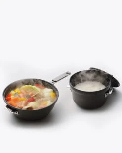 Snow Peak Field Cooker Pro – Modular 3-Piece Non-Stick Aluminum Camping Cookware Set -Snow Peak Shop cs 600 2 9b3c768d b24b 4766 b49e fdbeb1c999c4