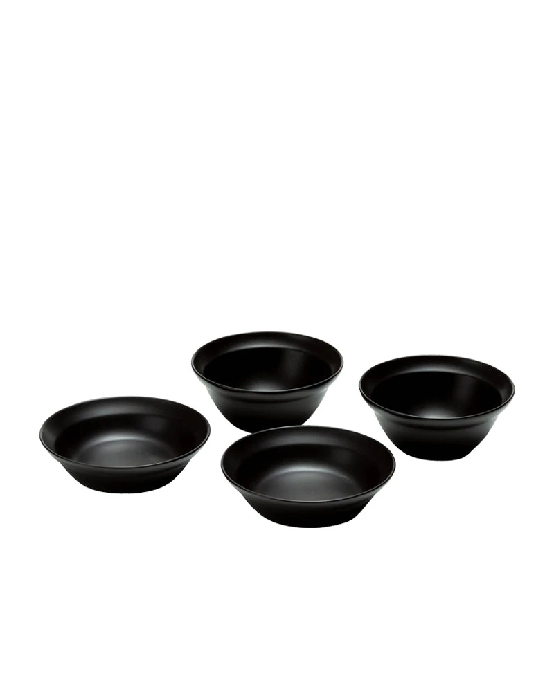 Snow Peak Earthen Zen Pot Bowl Set – Matte Black Ceramic Tableware for Two 3 Snow Peak Earthen Zen Pot Bowl Set – Matte Black Ceramic Tableware for Two