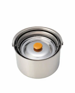 Snow Peak Field Cooker Pro. 3 Set - 4-Piece Nesting Stainless Steel Cookware 7 Snow Peak Field Cooker Pro. 3 Set - 4-Piece Nesting Stainless Steel Cookware -Snow Peak Shop field cooker pro cs 021 alt 03 11bae299 4ec6 4b56 8f25 8987ed0448e0