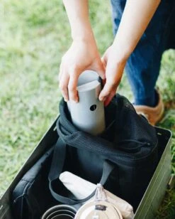 Snow Peak Home & Camp Burner Storage Bag - Black Padded Protective Gear Case -Snow Peak Shop home and camp stprage bag UG 552 alt 02 1