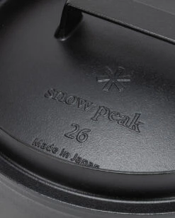 Snow Peak Cast Iron Oven 26cm 22 Snow Peak Cast Iron Oven 26cm -Snow Peak Shop japanese dutch oven 26 cs 520 alt 10 1