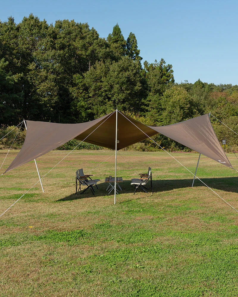 Snow Peak HD Para Tarp – Three-Pole Asymmetric Waterproof Shelter 4 Snow Peak HD Para Tarp – Three-Pole Asymmetric Waterproof Shelter - Image 2