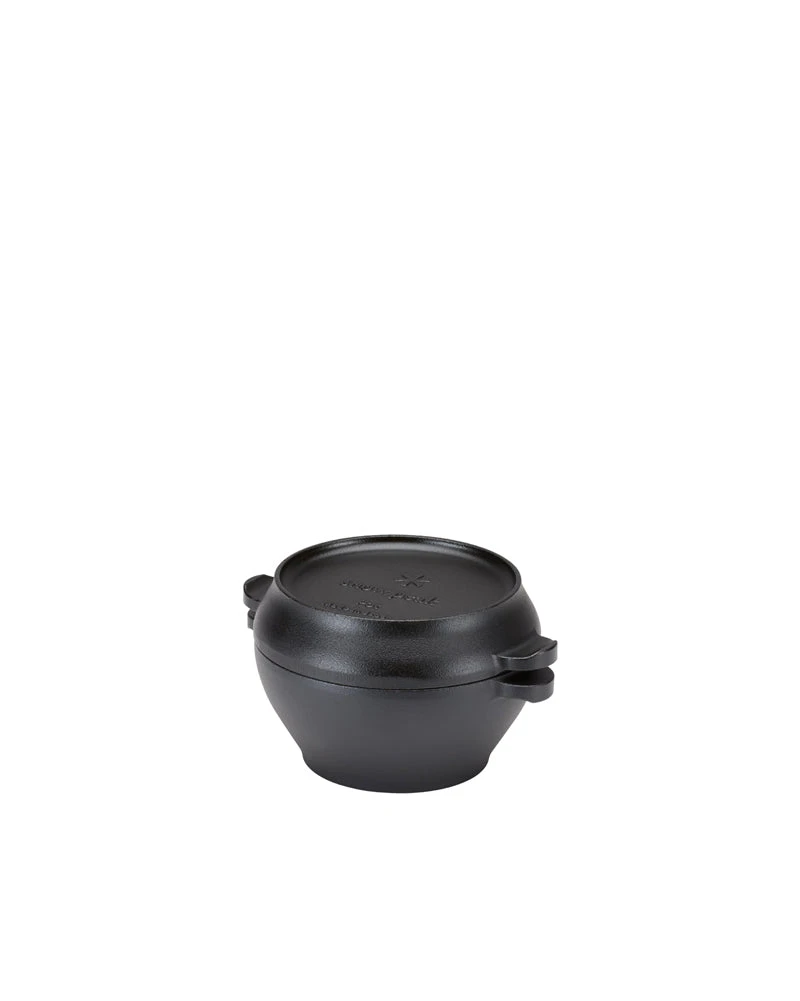 Snow Peak Micro Pot – Solid Japanese Cast Iron Compact Dutch Oven & Roaster 3 Snow Peak Micro Pot – Solid Japanese Cast Iron Compact Dutch Oven & Roaster