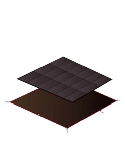 Snow Peak Amenity Dome L Mat/Sheet Set